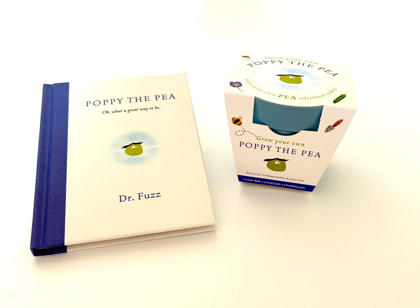 Poppy the Pea Children's Story Book and Growing Kit