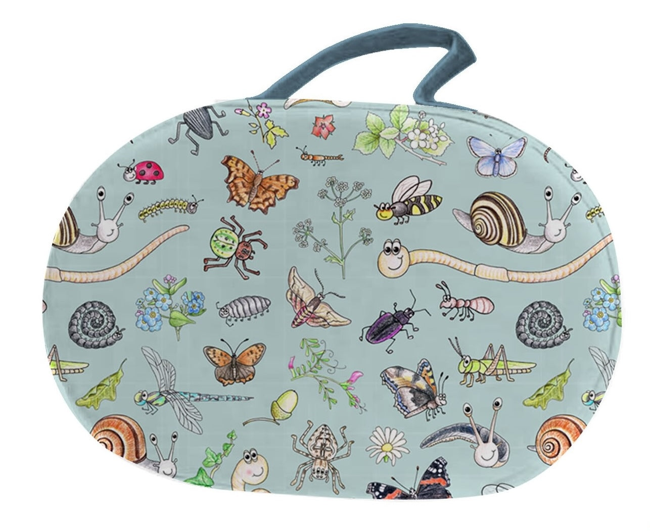 Little Nature Explorers Child's Garden Kneeler, Picnic Cushion, Seat Pad Case of 6