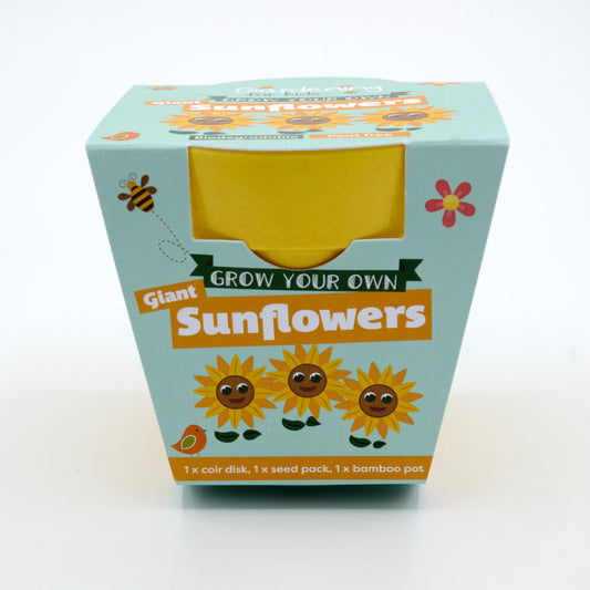 Children's Grow Your Own Sunflowers Growing Kit