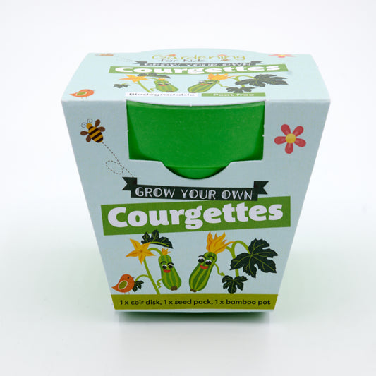 Children's Grow Your Own Courgettes Growing Kit