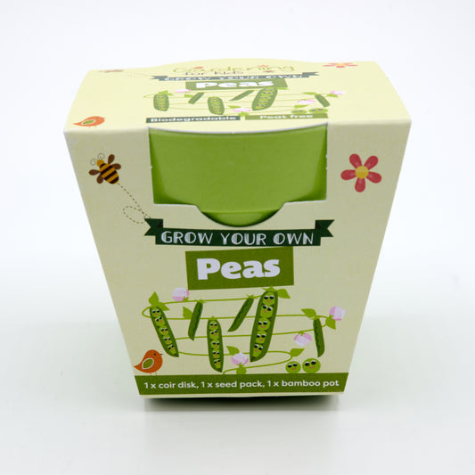 Children's Grow Your Own Peas Growing Kit