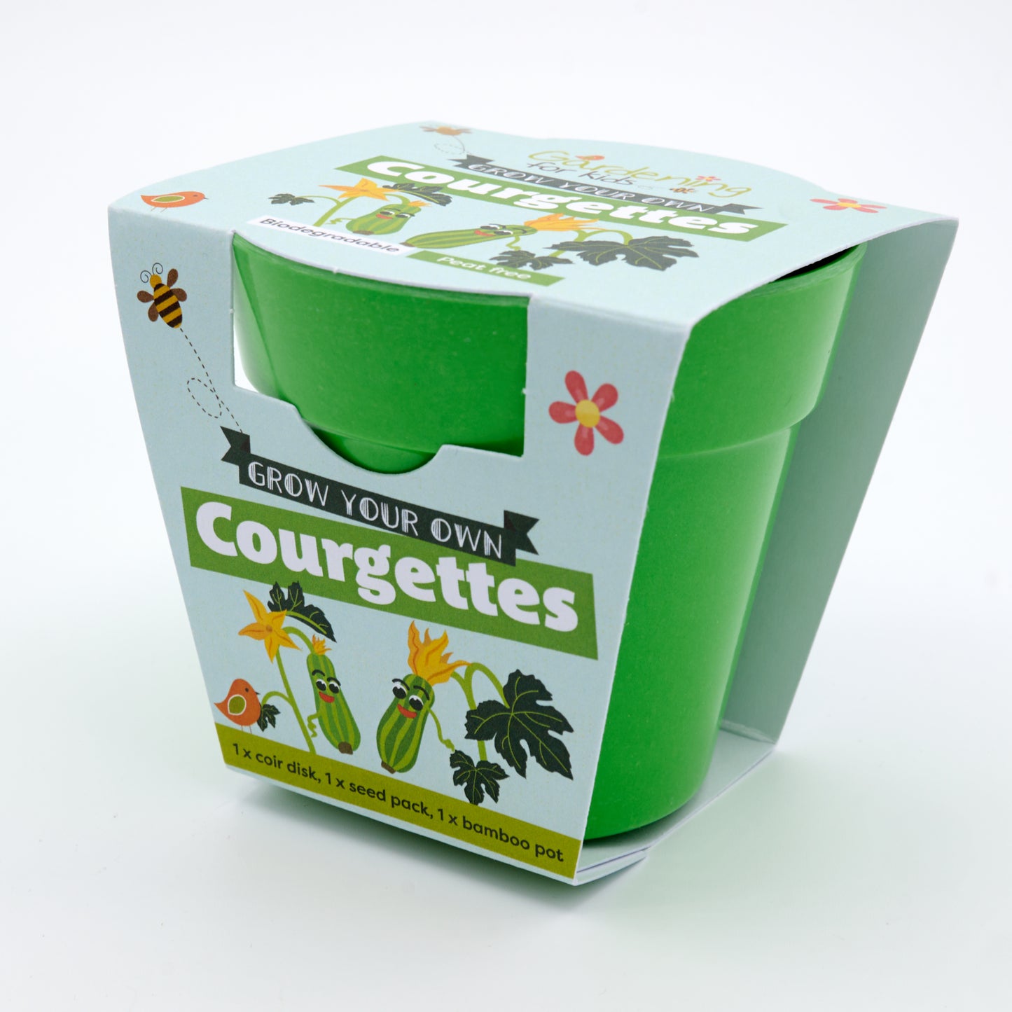 Children's Grow Your Own Courgettes Growing Kit
