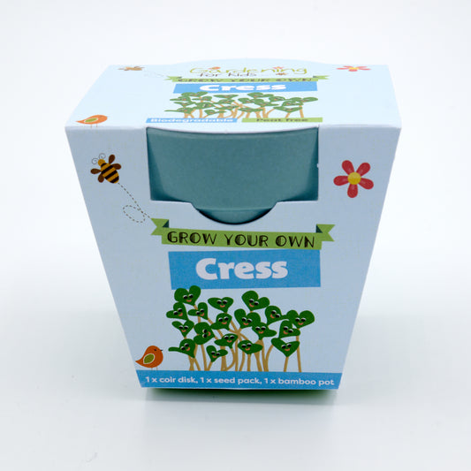 Children's Grow Your Own Cress Growing Kit