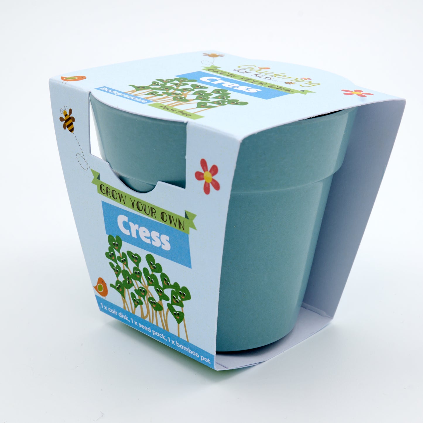 Children's Grow Your Own Cress Growing Kit