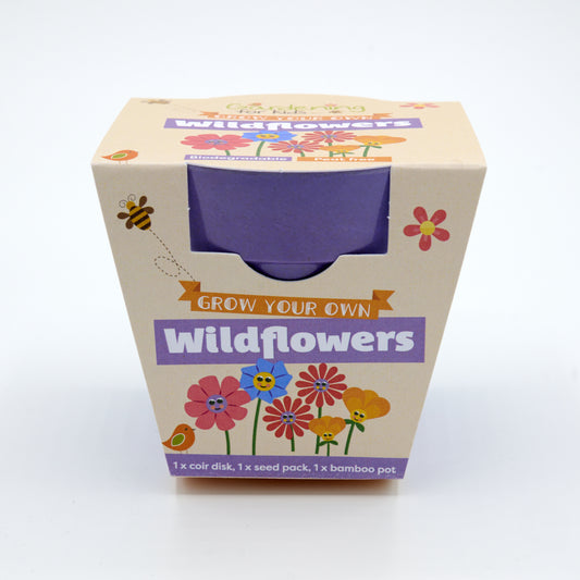 Children's Grow Your Own Wildflowers Growing Kit