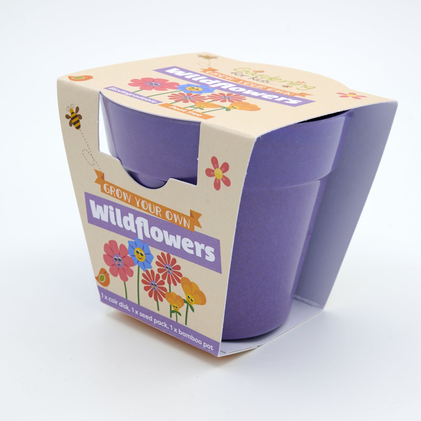 Children's Grow Your Own Wildflowers Growing Kit