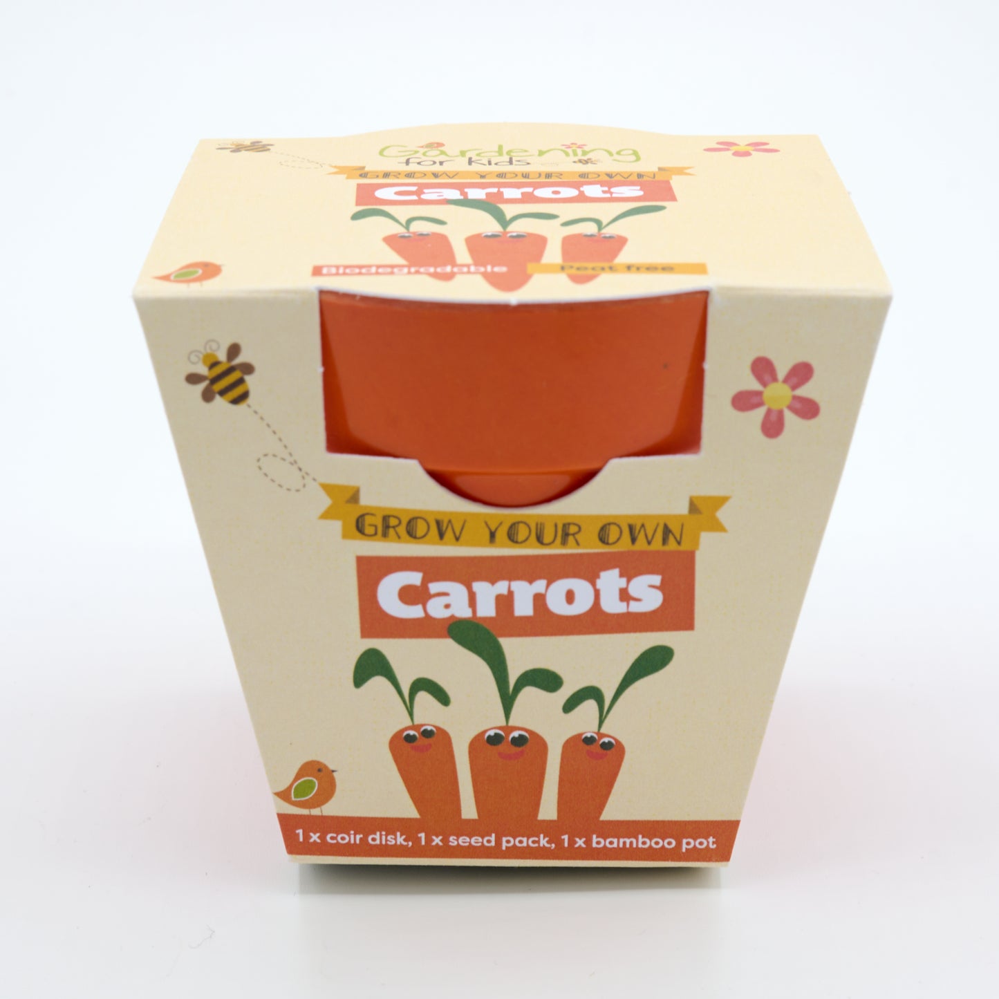 Children's Grow Your Own Carrots Growing Kit