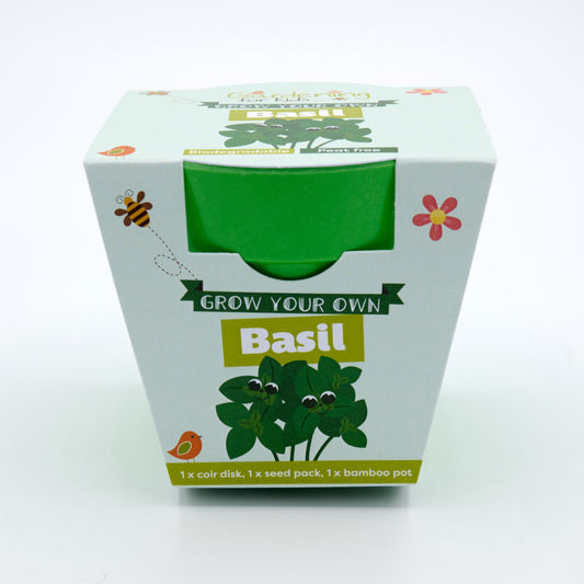 Children's Grow Your Own Basil Kit