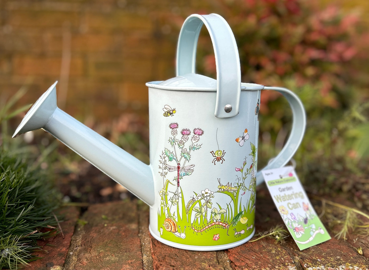 Little Nature Explorers Children's Metal Watering Can Large