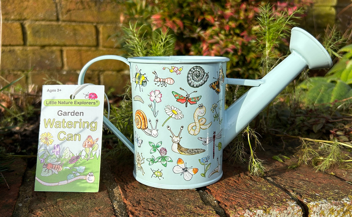 Little nature Explorers Children's Small Metal Watering Can