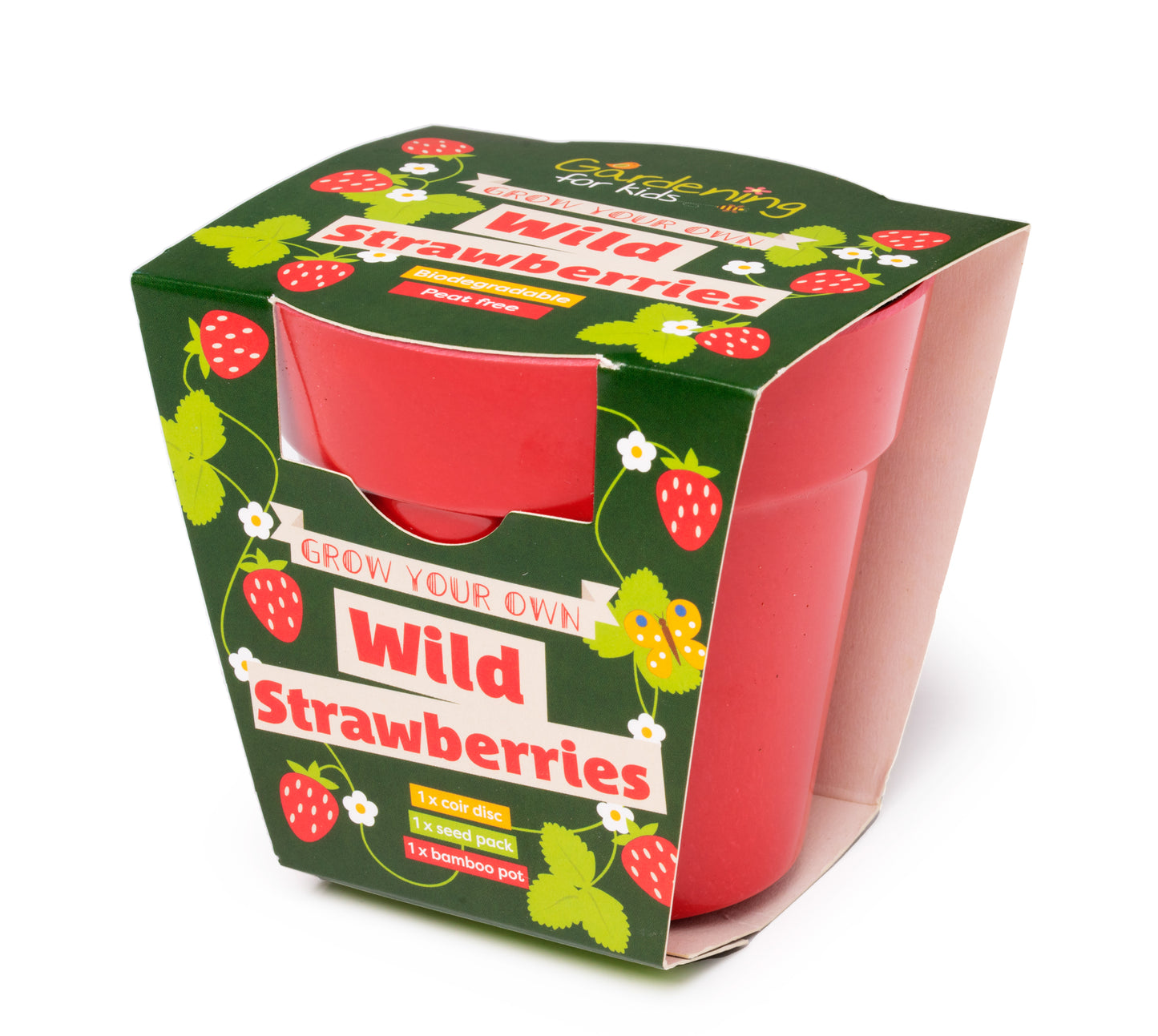 Grow Your Own Wild Strawberries Growing Kit