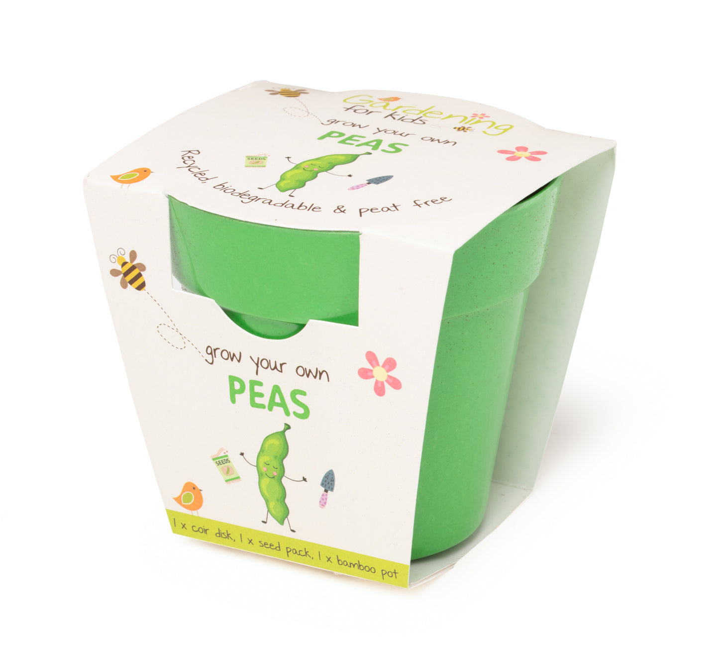Children's Grow Your Own Peas Growing Kit