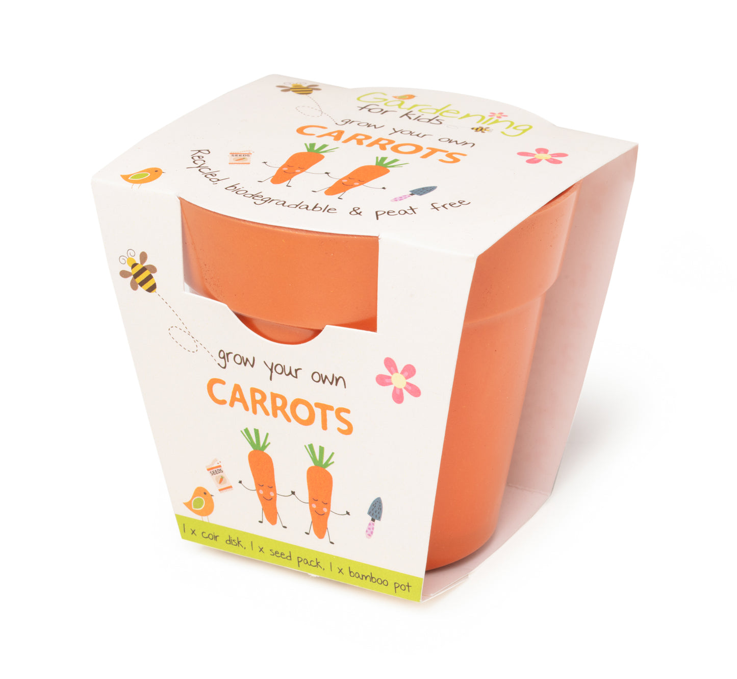 Children's Grow Your Own Carrots Growing Kit
