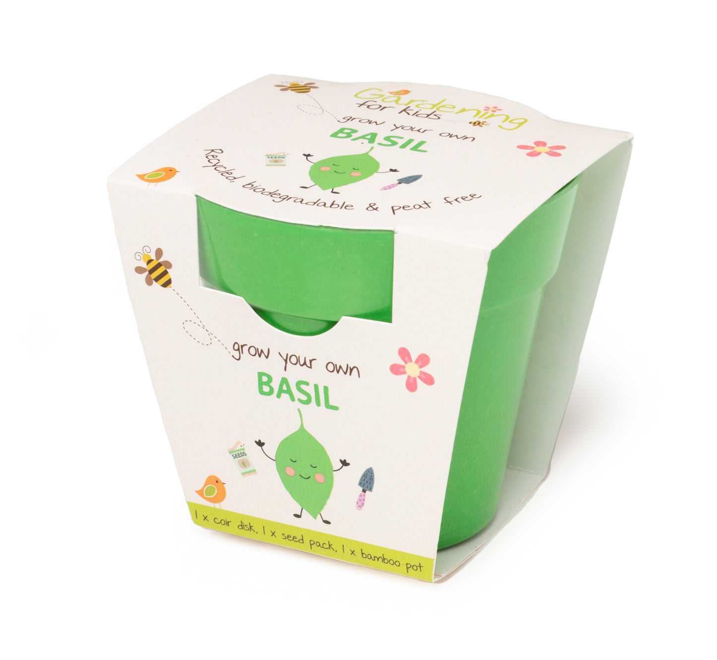 Children's Grow Your Own Basil Kit