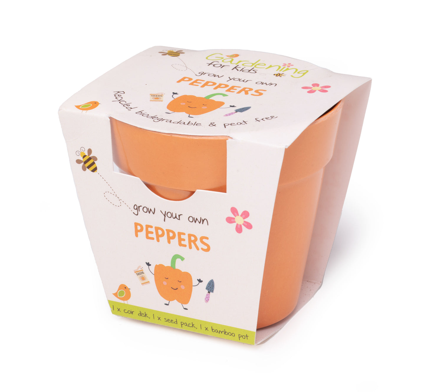 Children's Grow Your Own Sweet Peppers Growing Kit