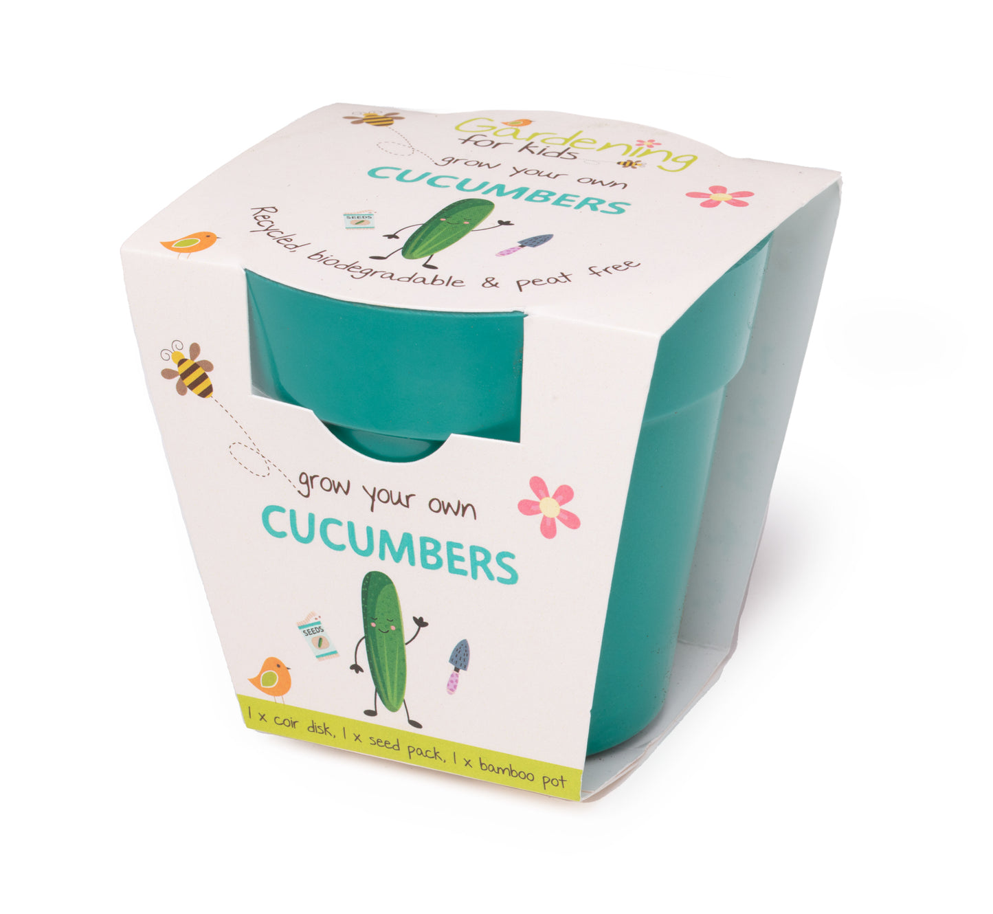 Children's Grow Your Own Cucumbers Growing Kit