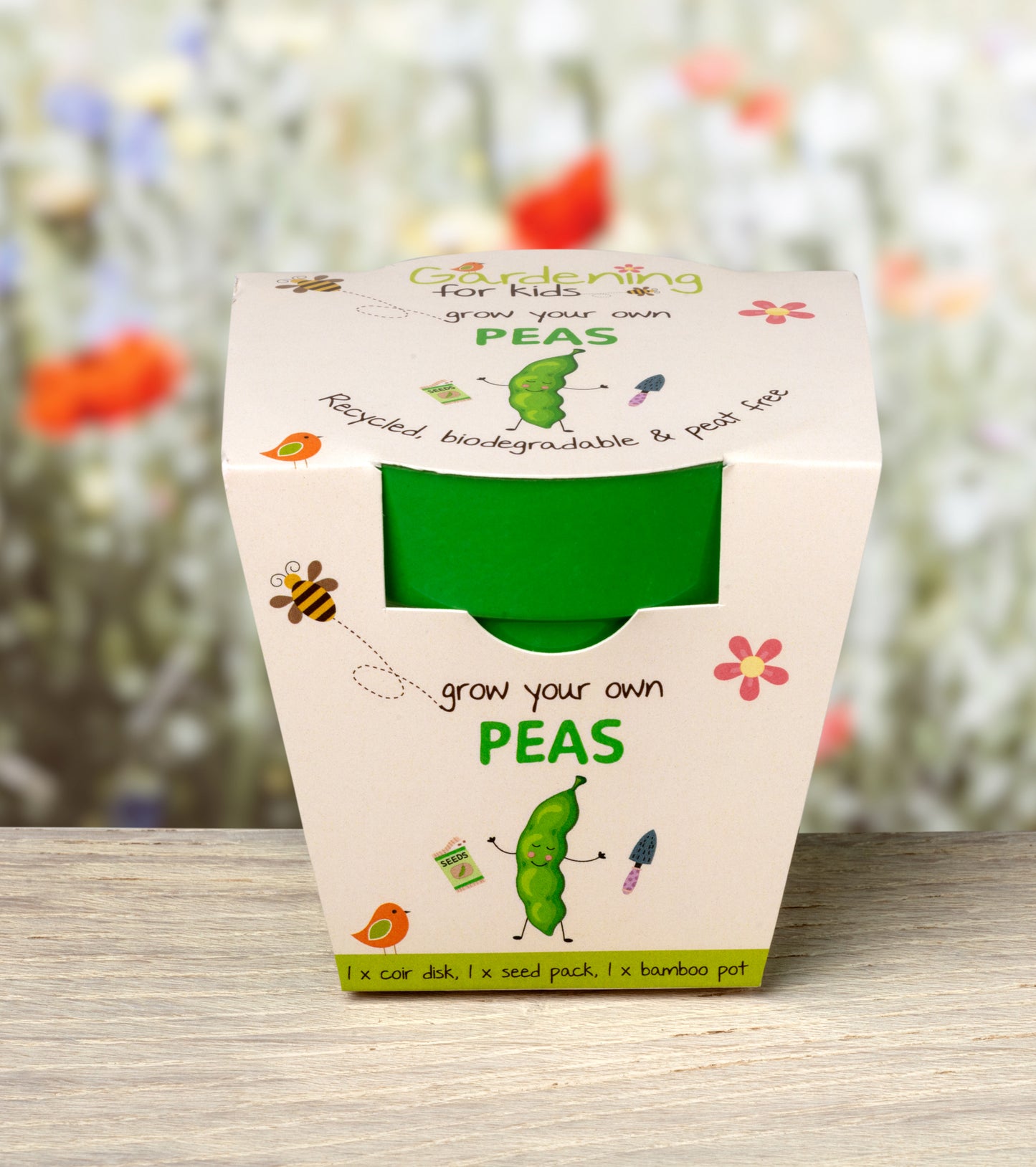 Children's Grow Your Own Peas Growing Kit