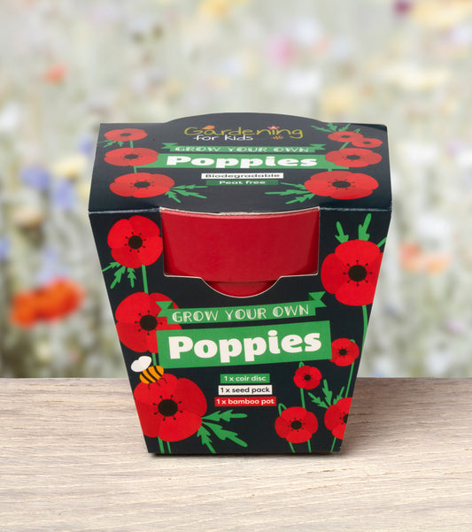 Grow Your Own Poppies Growing Kit