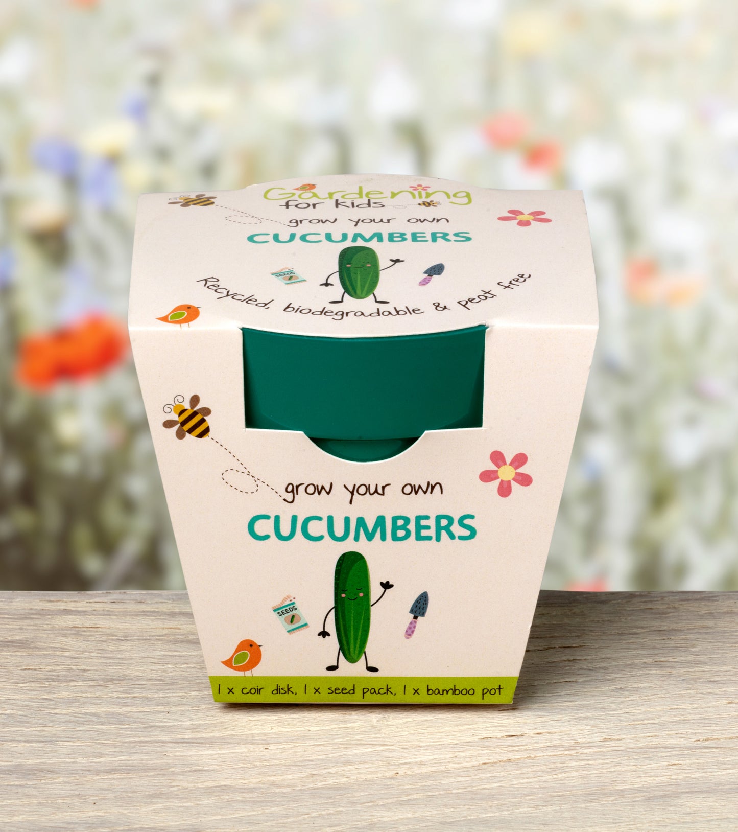 Children's Grow Your Own Cucumbers Growing Kit
