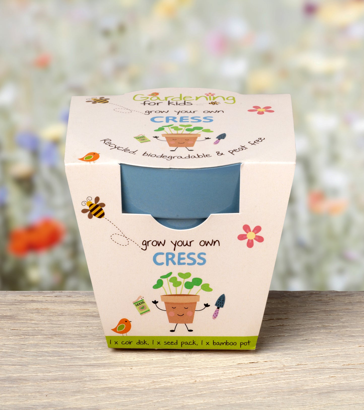 Children's Grow Your Own Cress Growing Kit