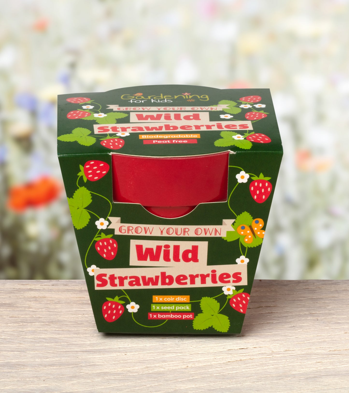 Grow Your Own Wild Strawberries Growing Kit
