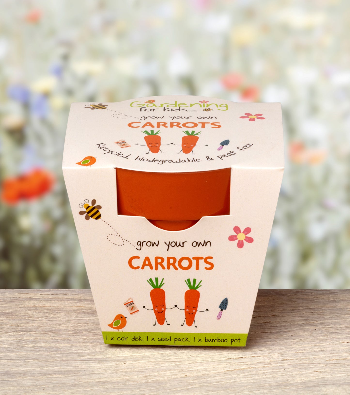 Children's Grow Your Own Carrots Growing Kit