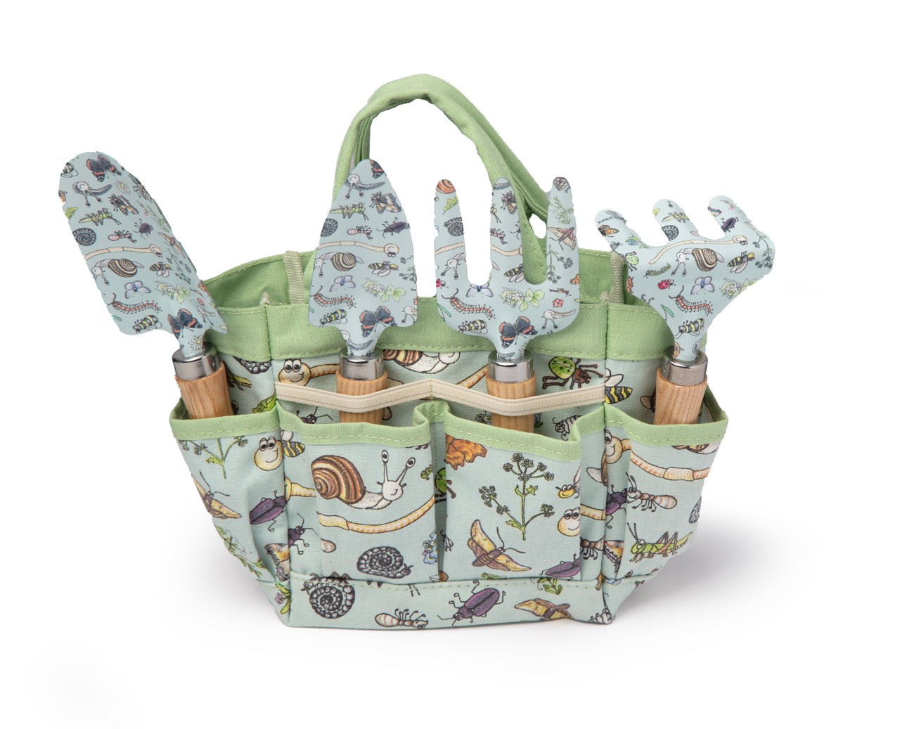 Children's Garden Tool Bag and Hand Tools Gift Set