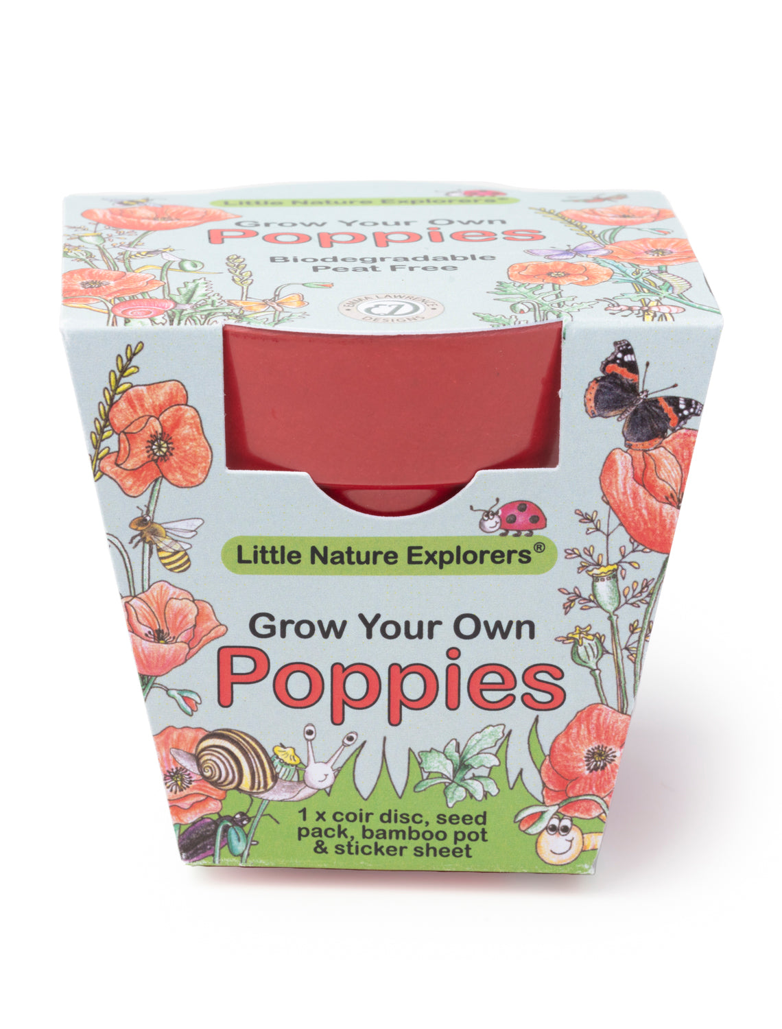 Children's Little Nature Explorers Grow Your Own Poppies Kit