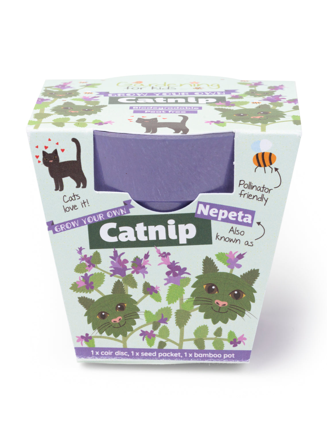 Grow Your Own Catnip Plant Complete Growing Kit