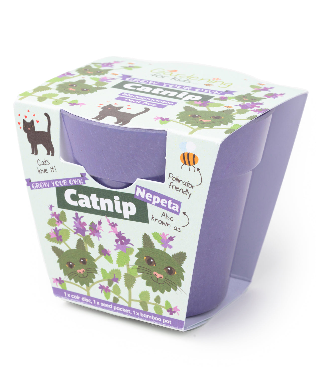 Grow Your Own Catnip Plant Complete Growing Kit