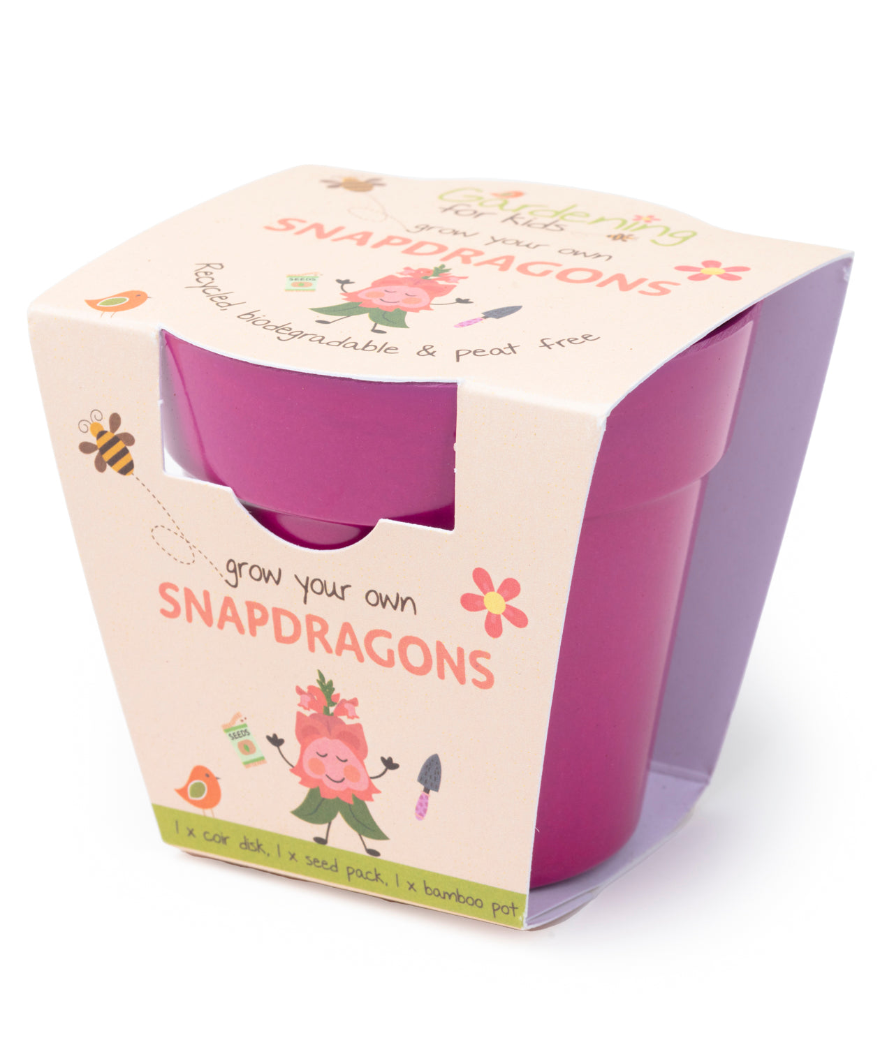Children's Grow Your Own Snapdragons Growing Kit