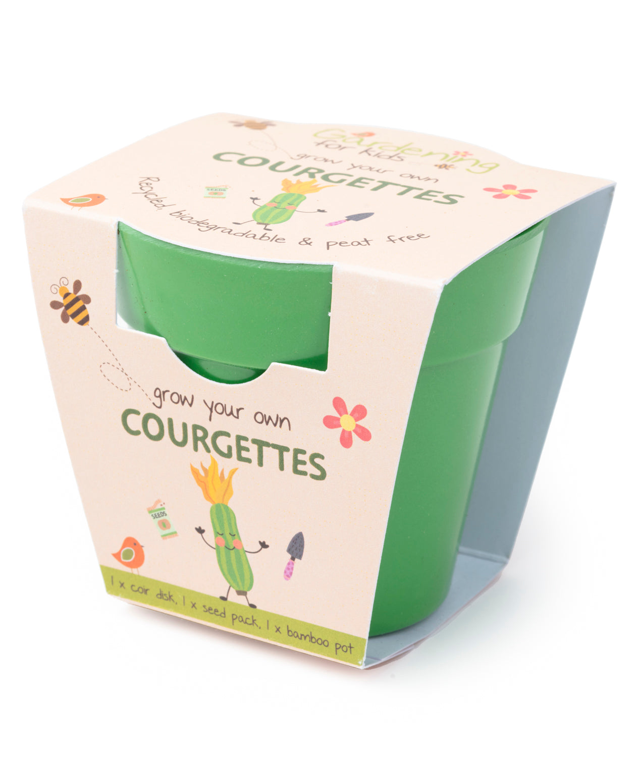 Children's Grow Your Own Courgettes Growing Kit