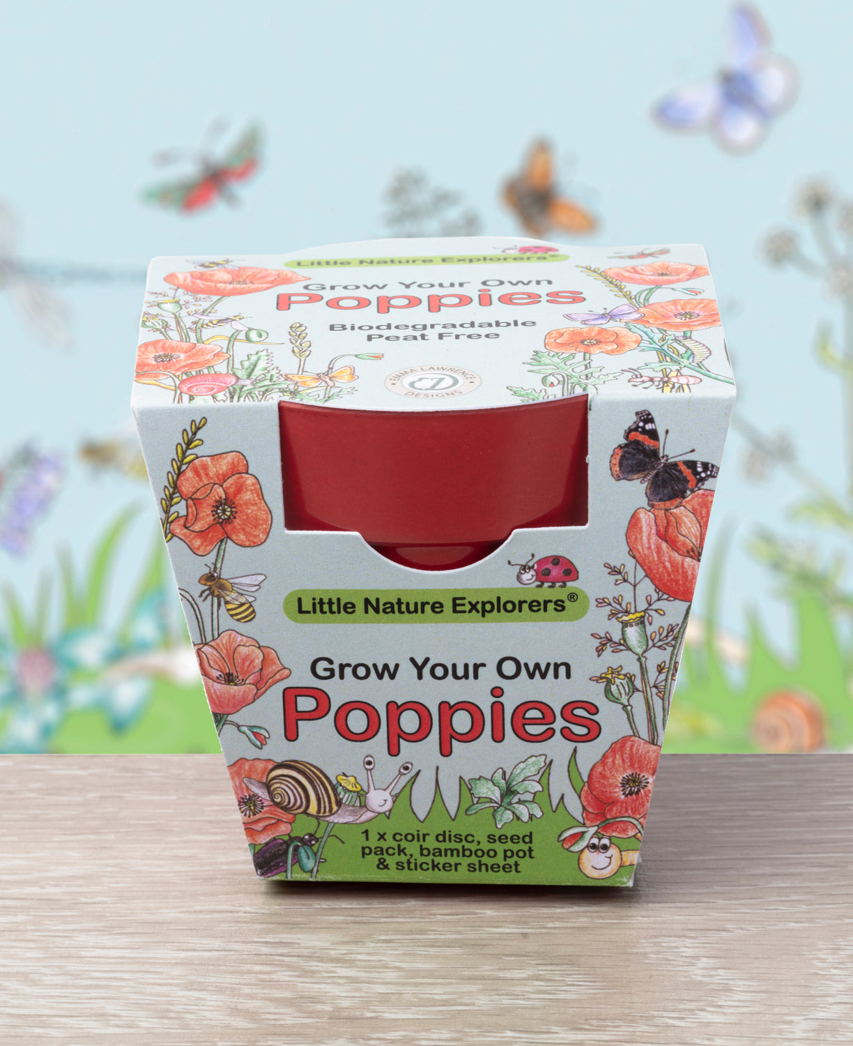 Children's Little Nature Explorers Grow Your Own Poppies Kit