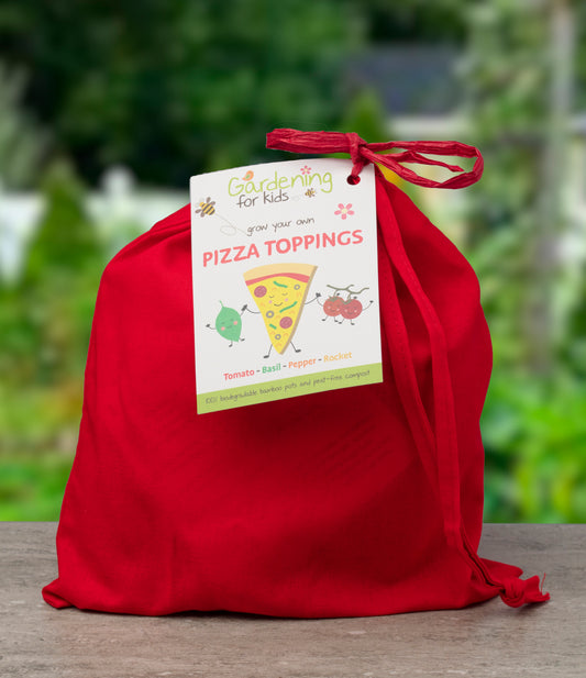 Grow Your Own Pizza Toppings Growing Kit Gift Bag