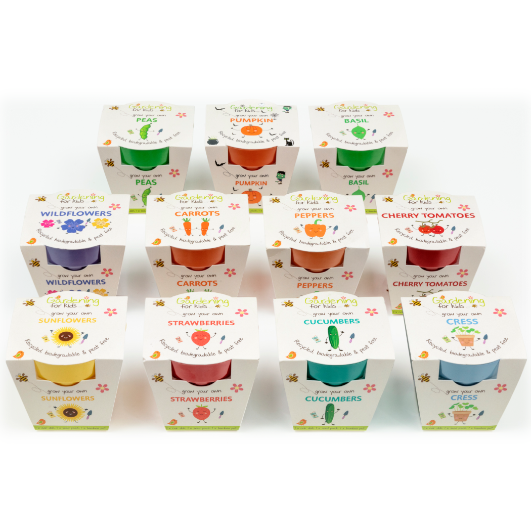 Children's Growing Kits Early Spring Selection (Mixed Case)